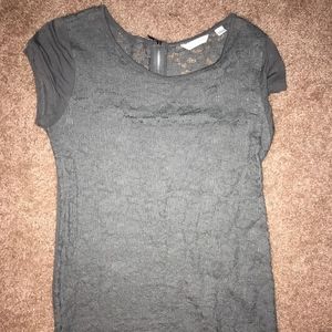 Short Sleeved Lace Blouse